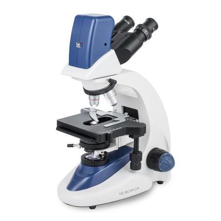 VELAB Binocular Microscope with Integrated 3.0 MP Digital Camera (Intermediate) VE-BC3 PLUS PLAN